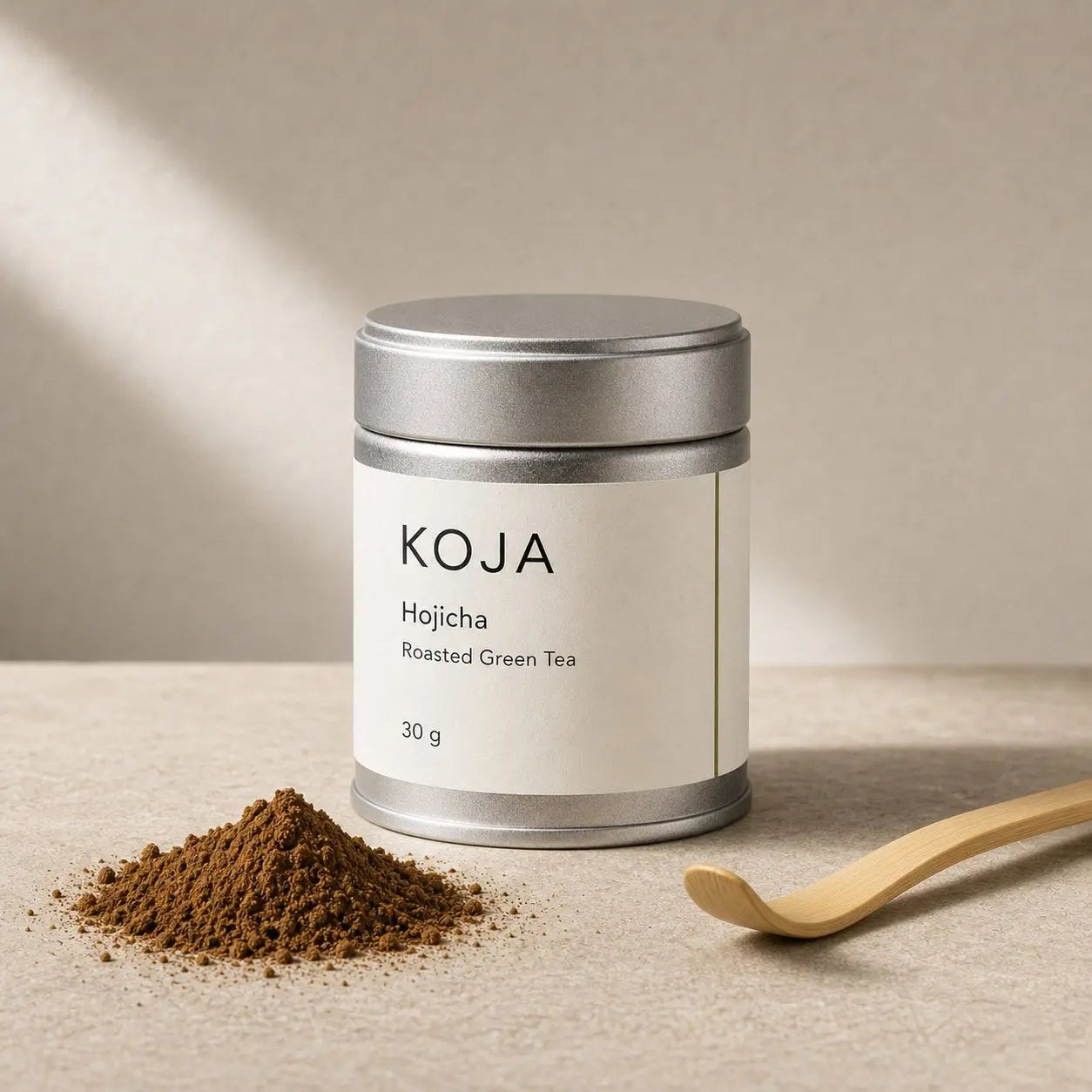 KOJA Hojicha Dose 30 g, gerösteter Grüntee koffeinarm