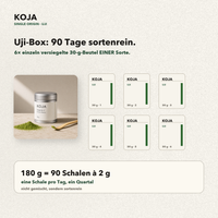 KOJA Uji Reserve Matcha · 90-Tage-Vorrat view 2