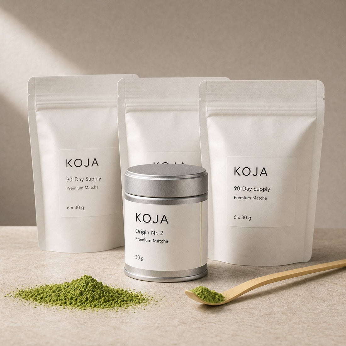 KOJA Uji Reserve Matcha · 90-Tage-Vorrat