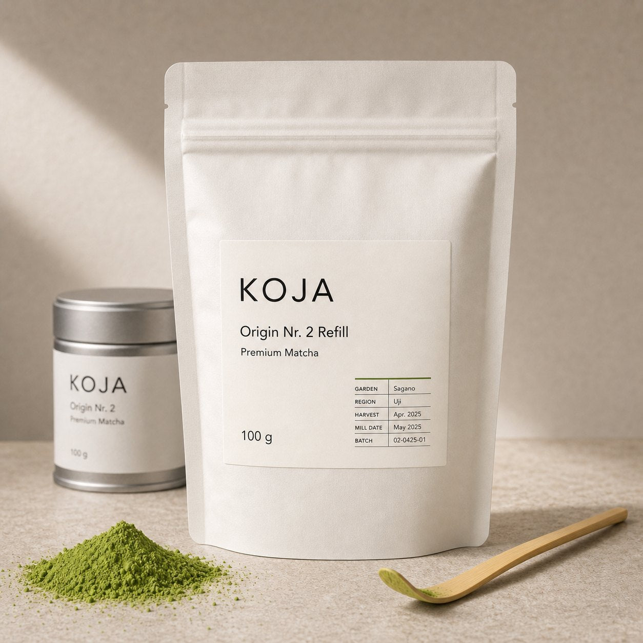Uji Reserve Matcha Refill 100 g Nachfüllbeutel