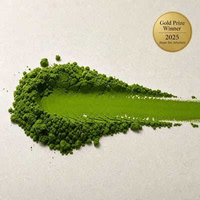 Yame Imperial Matcha Pulver mit Gold Prize 2025 der Japanese Tea Selection
